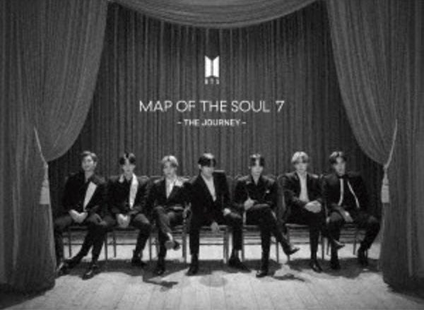 BTS (K-Pop) - Map of the Soul 7 The Journey – Hey Joe Music & Coffee