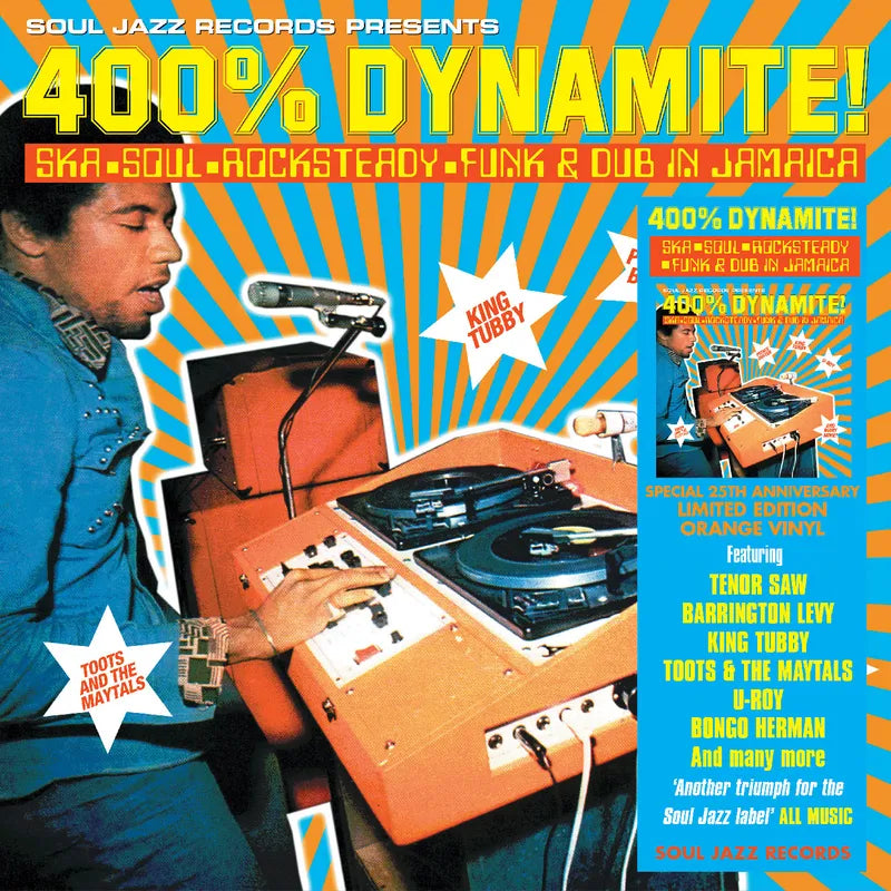 VA / Soul Jazz Records Presents - 400% DYNAMITE! Ska, Soul, Rocksteady, Funk and Dub in Jamaica 25th anniversary (RSD25)