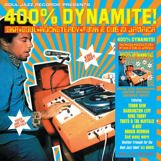 VA / Soul Jazz Records Presents - 400% DYNAMITE! Ska, Soul, Rocksteady, Funk and Dub in Jamaica 25th anniversary (RSD25)