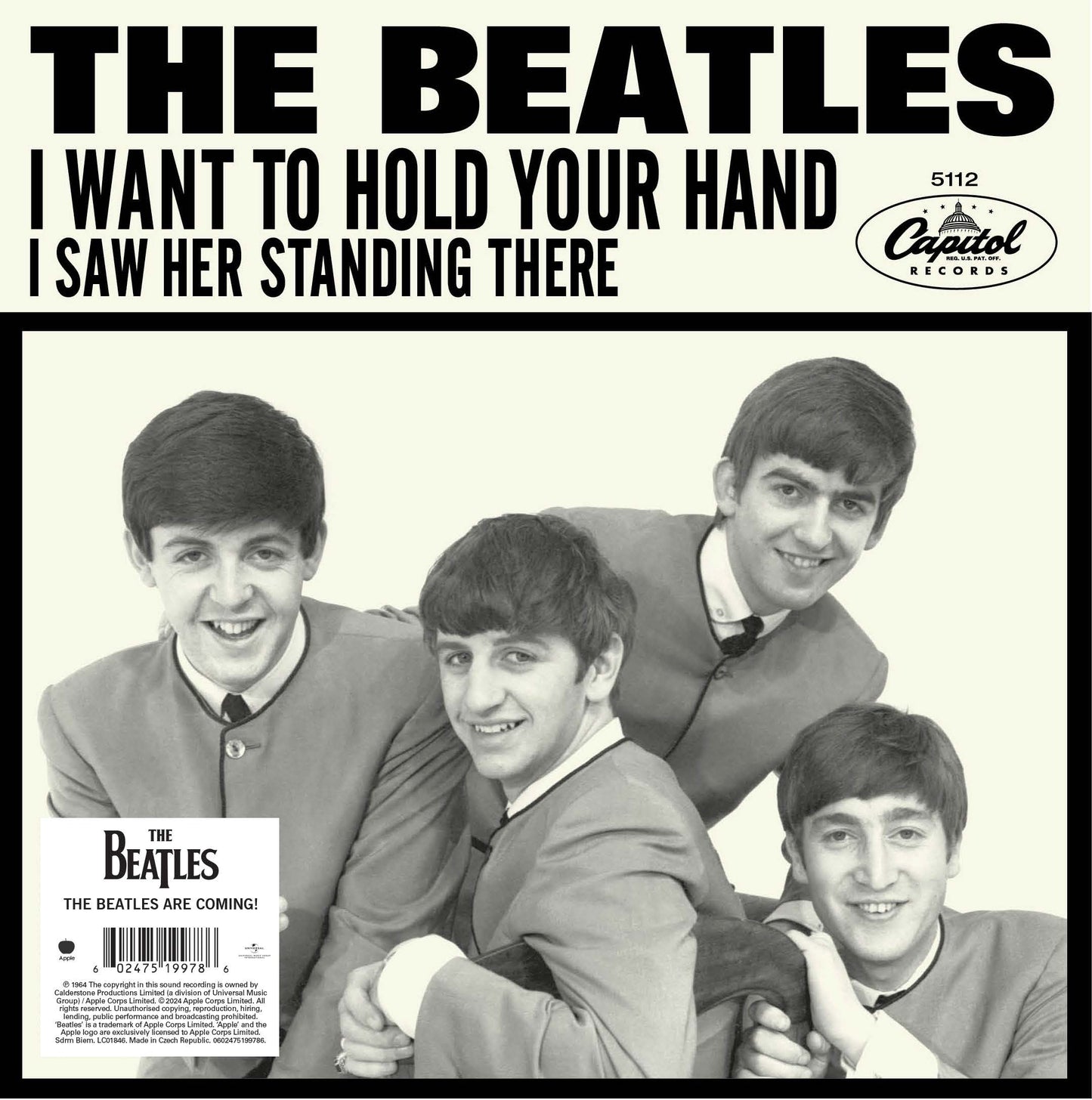 The Beatles - I Want To Hold Your Hand / I Saw Her Standing There (RSDBF24)