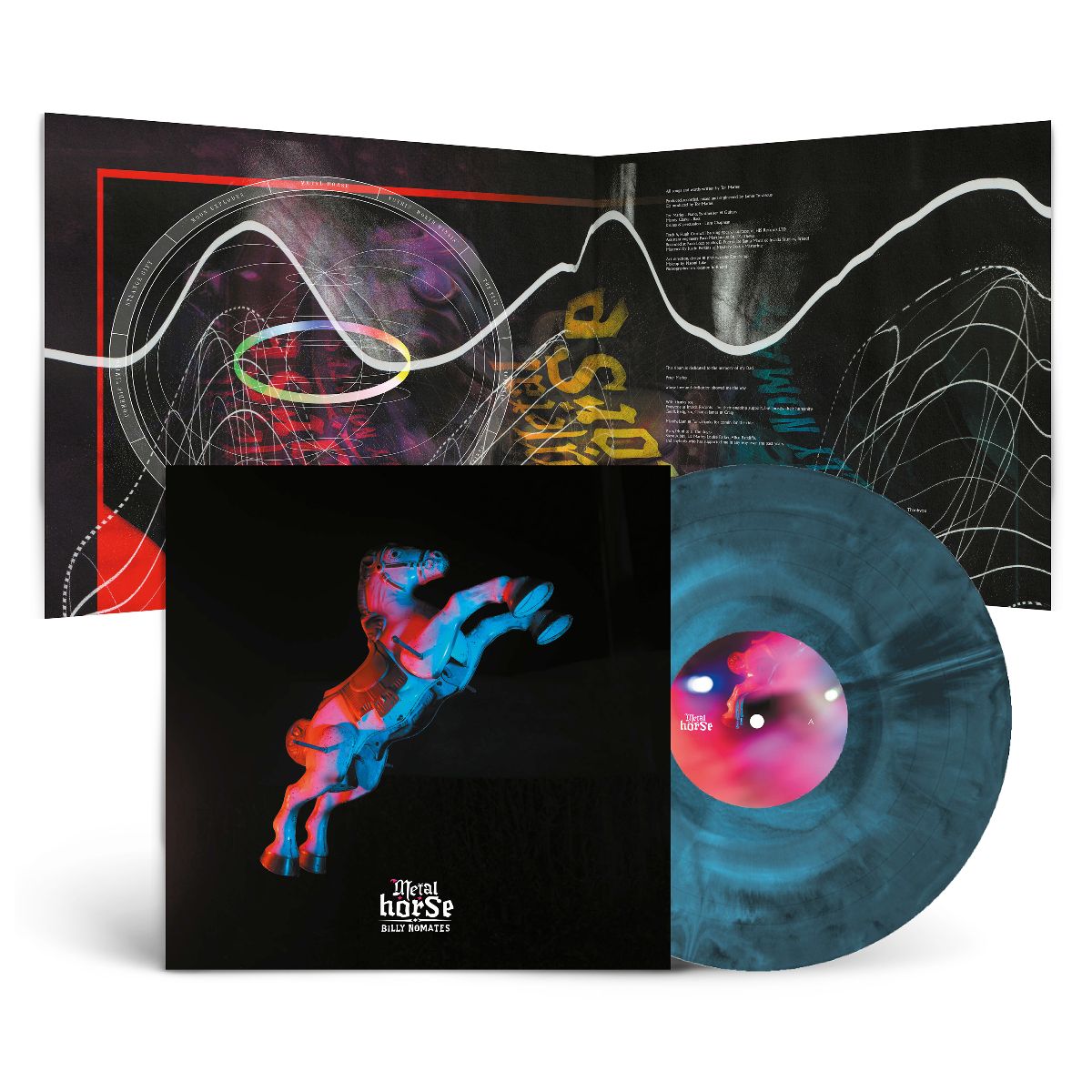 Billy Nomates - Metalhorse + signed print