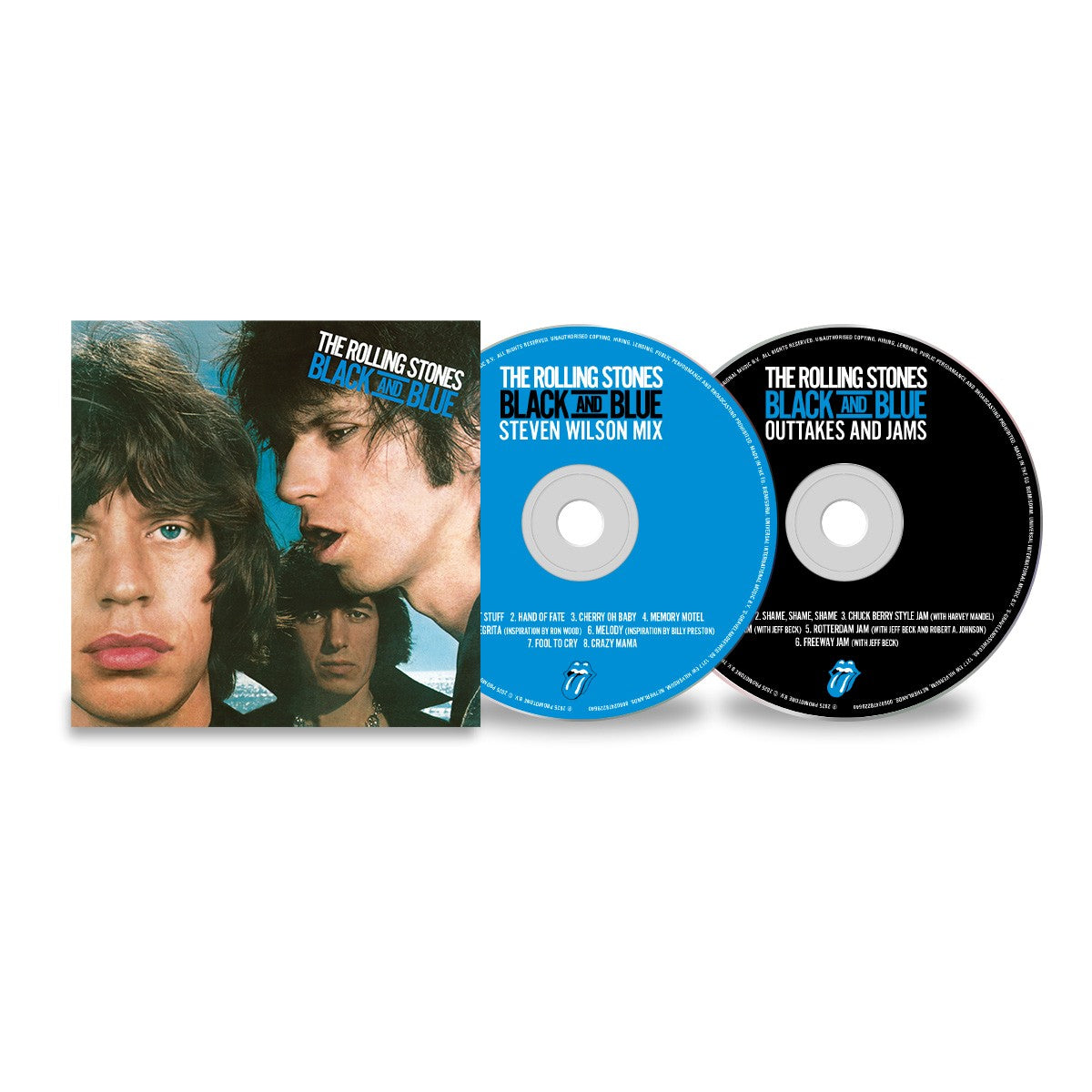 Rolling Stones - Black and Blue + free print & plectrum