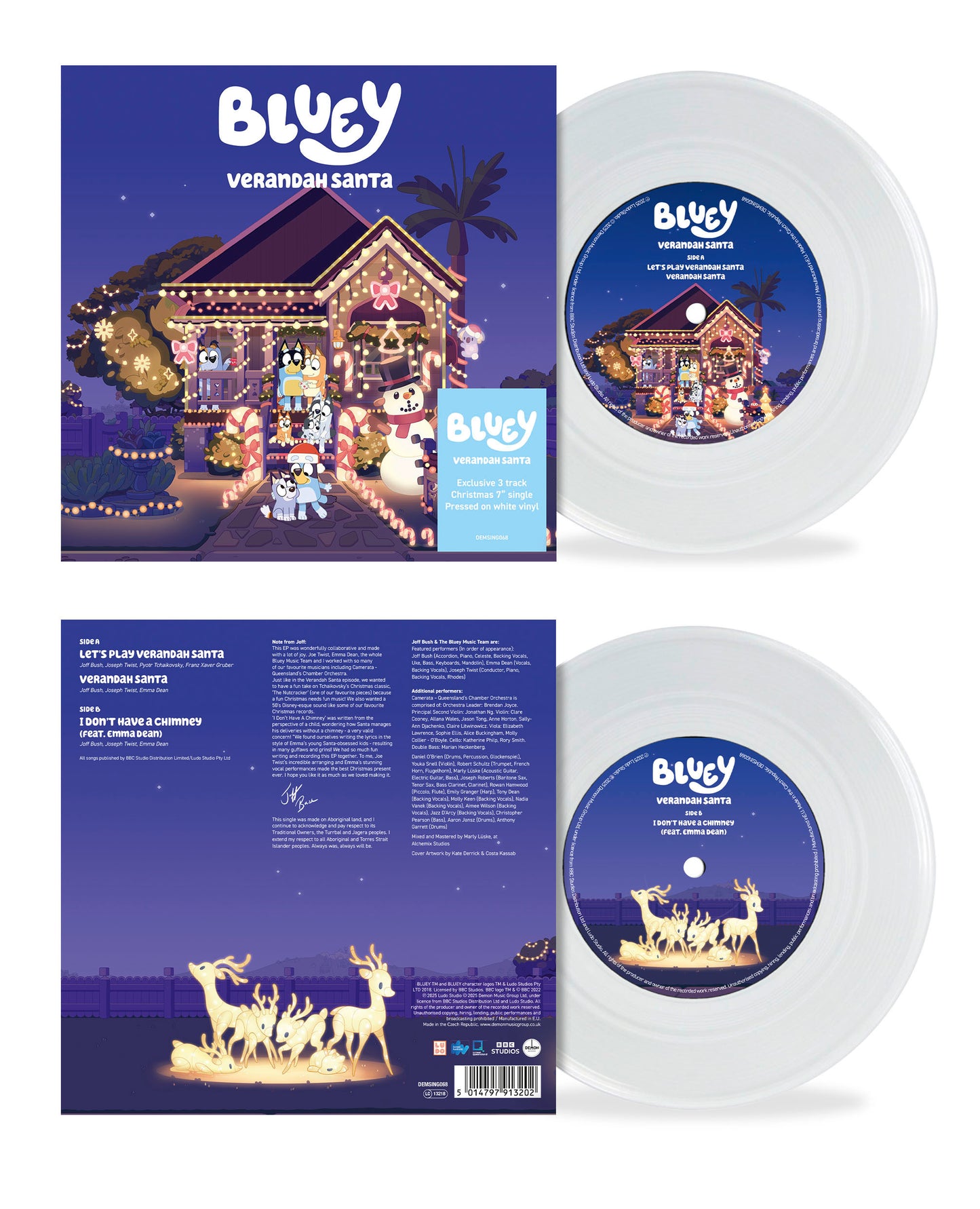 Bluey - Veranda Santa