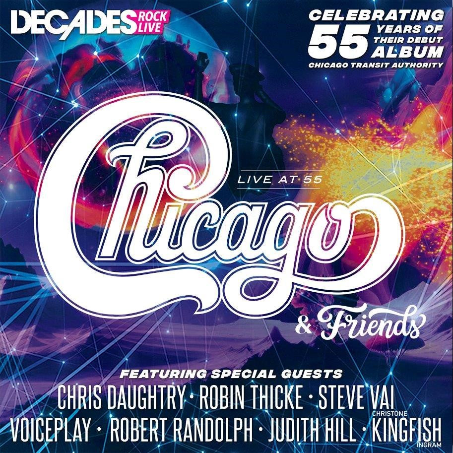 Chicago - Chicago & Friends: Live at 55 (Out 22/11/24)