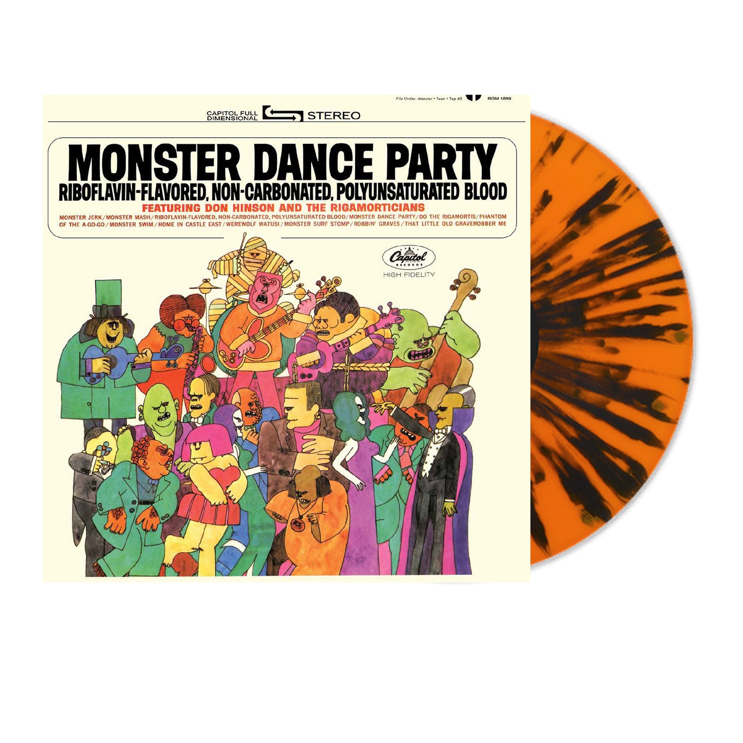 Don Hinson & The Rigamorticians - Monster Dance Party