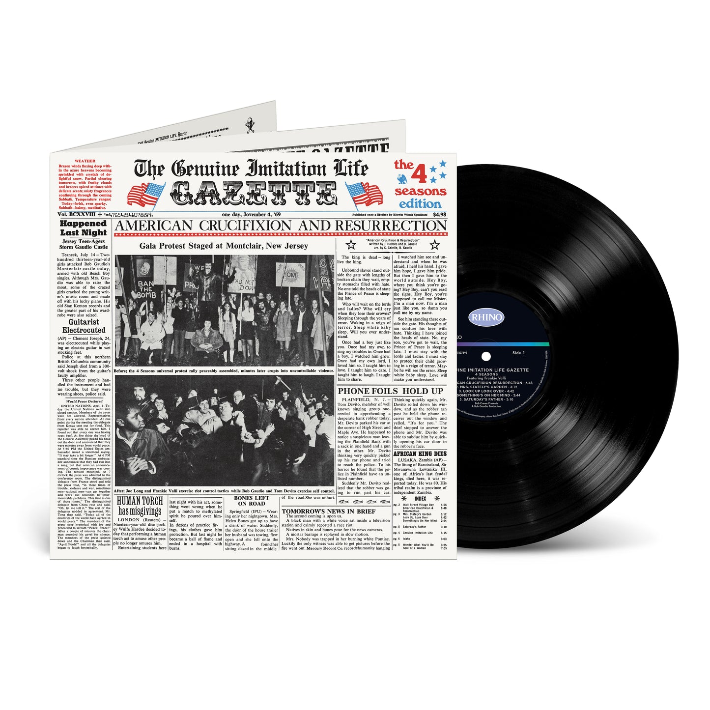Frankie Valli & The Four Seasons - The Genuine Imitation Life Gazette (RSD24)