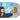 Translucent Clear with Red Blue & Yellow Splatter LP