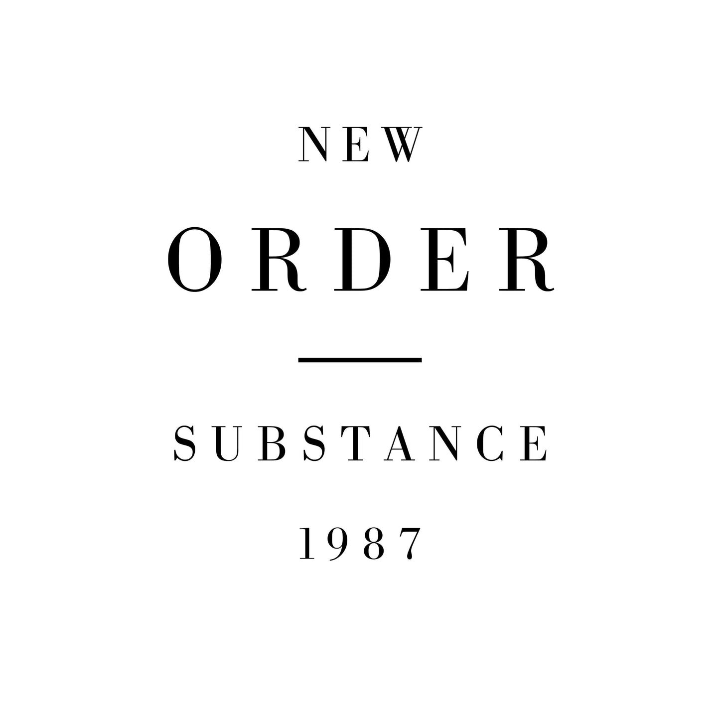 New Order - Substance 1987