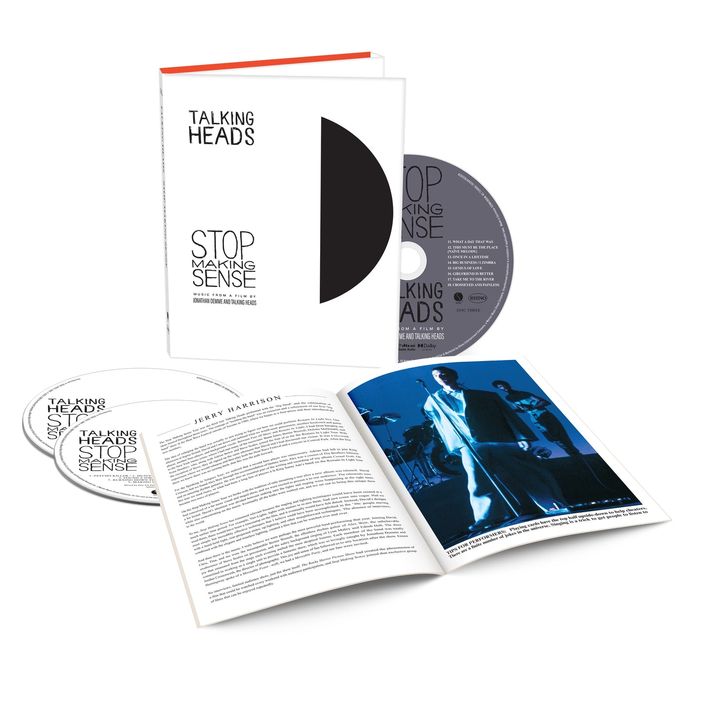 Talking Heads - Stop Making Sense: 40th Anniversary Deluxe Edition