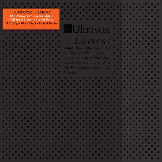 Ultravox - Lament: 40th Anniversary