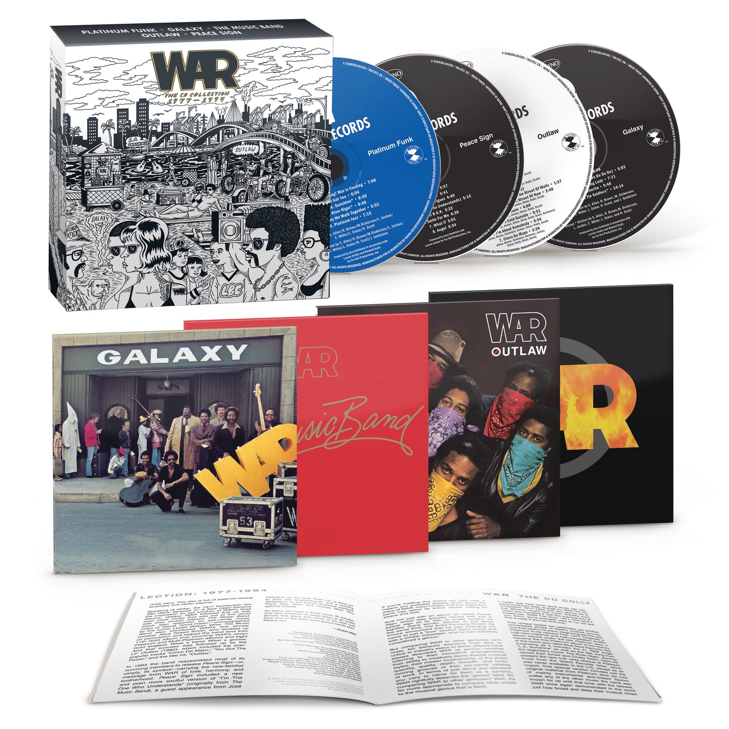 WAR - The Collection 1977 - 1994 (Out 29/11/24)