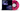 Indies Magenta & Black Splatter 12"