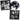 Limited Numbered White and Black Swirled LP