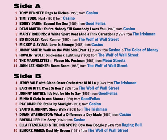 OST - Rollin' The Dice: Music from the Films of Martin Scorsese Due from 21/11/25)