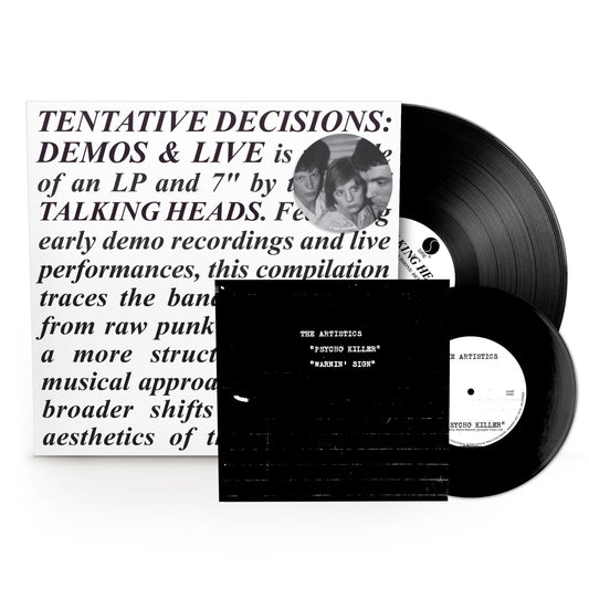 Talking Heads - Tentative Decisions Demos & Live (Out 13/3/26)